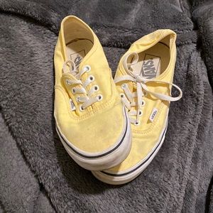 Yellow Vans